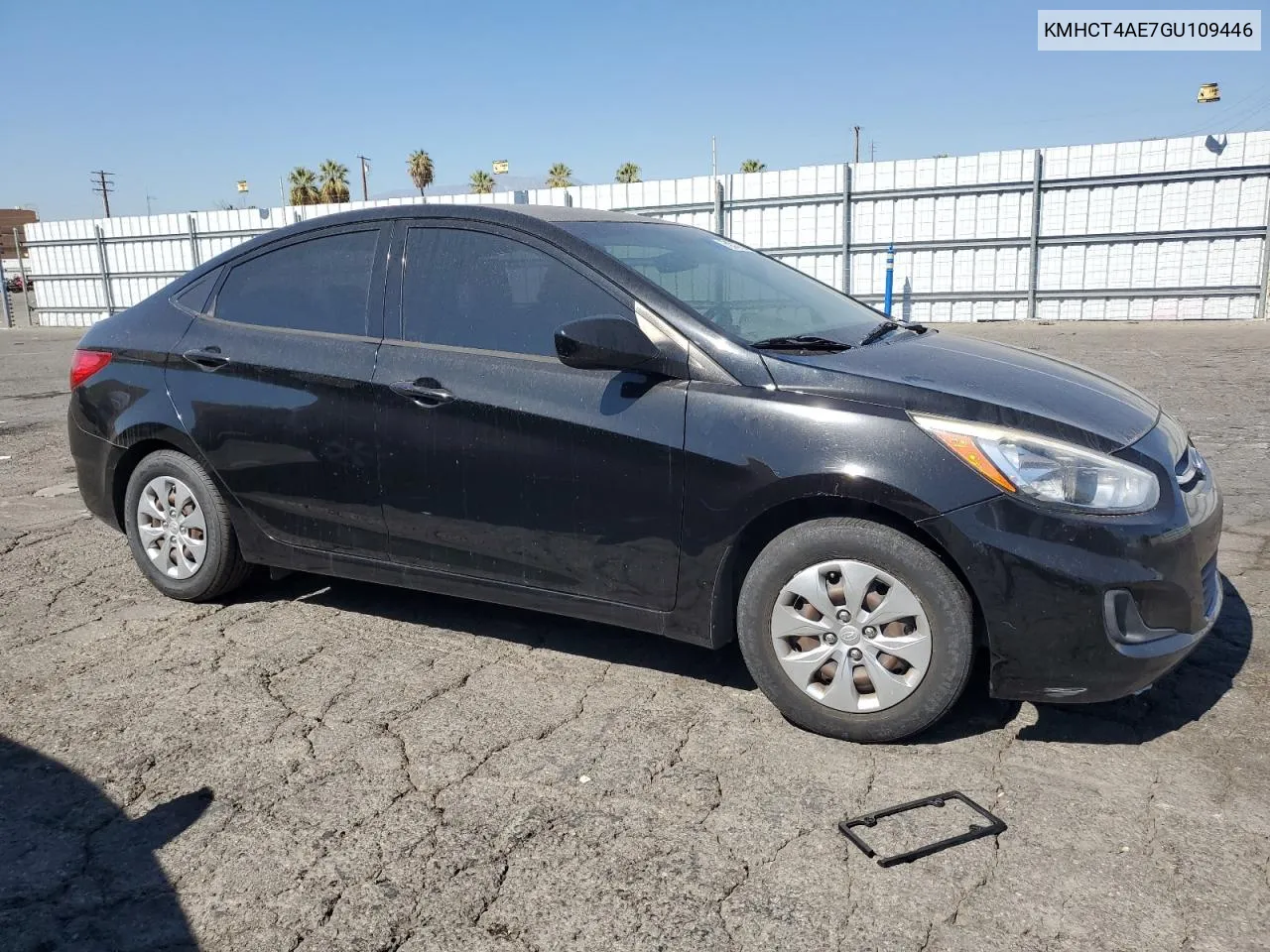 2016 Hyundai Accent Se VIN: KMHCT4AE7GU109446 Lot: 75361624