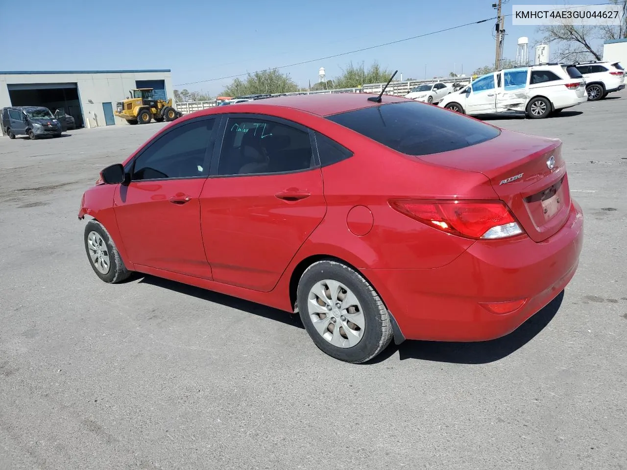 2016 Hyundai Accent Se VIN: KMHCT4AE3GU044627 Lot: 75707124