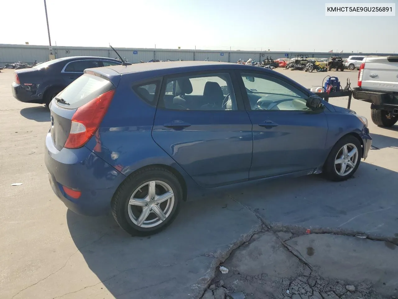 2016 Hyundai Accent Se VIN: KMHCT5AE9GU256891 Lot: 76005234