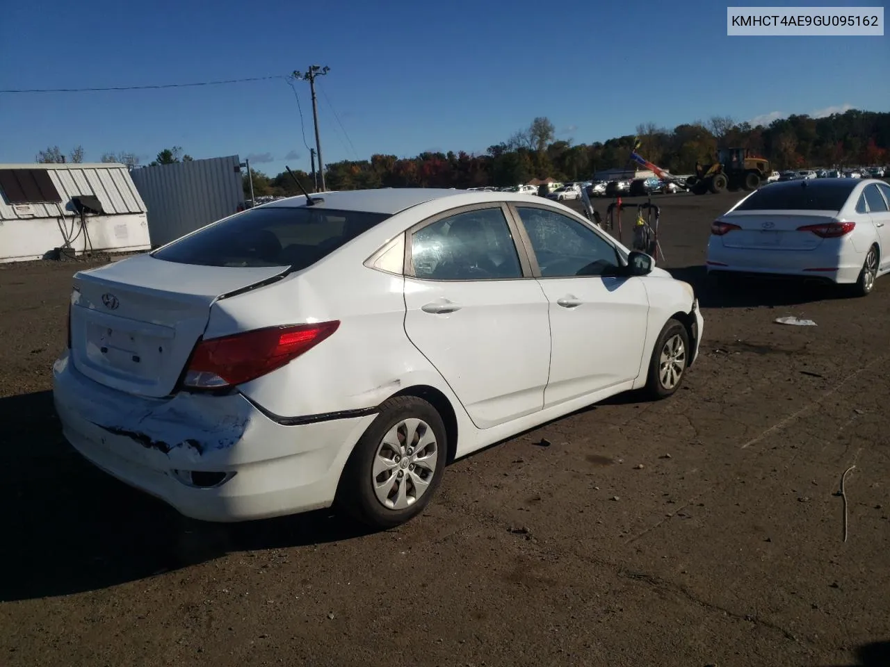 2016 Hyundai Accent Se VIN: KMHCT4AE9GU095162 Lot: 76310484