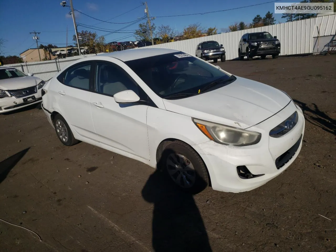 2016 Hyundai Accent Se VIN: KMHCT4AE9GU095162 Lot: 76310484