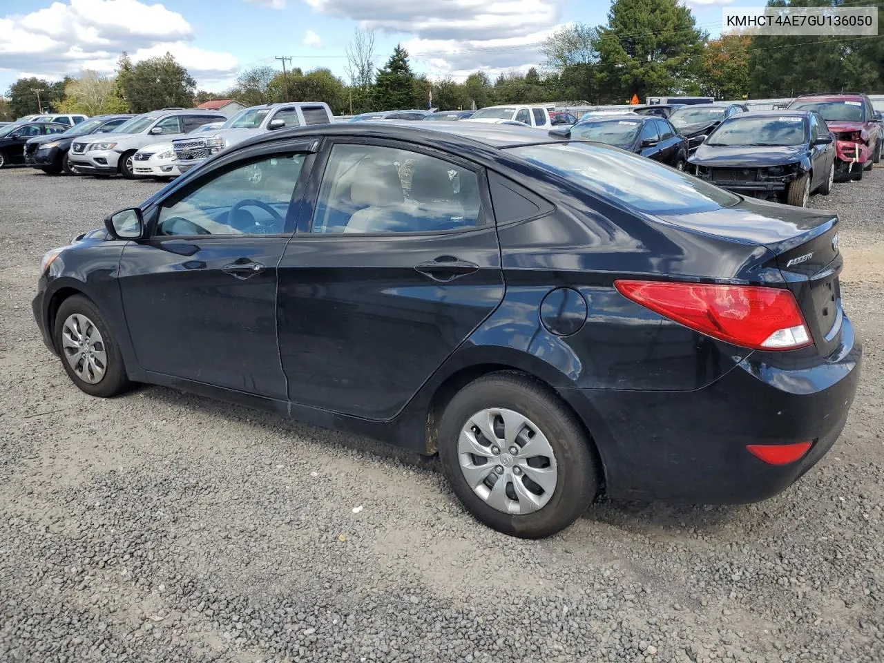 2016 Hyundai Accent Se VIN: KMHCT4AE7GU136050 Lot: 76388264