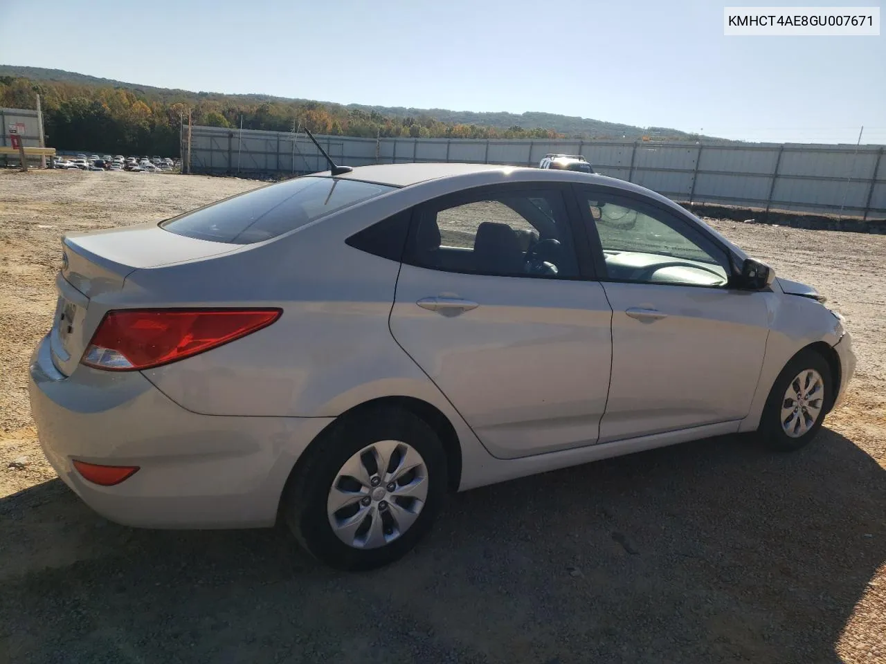 2016 Hyundai Accent Se VIN: KMHCT4AE8GU007671 Lot: 76767774