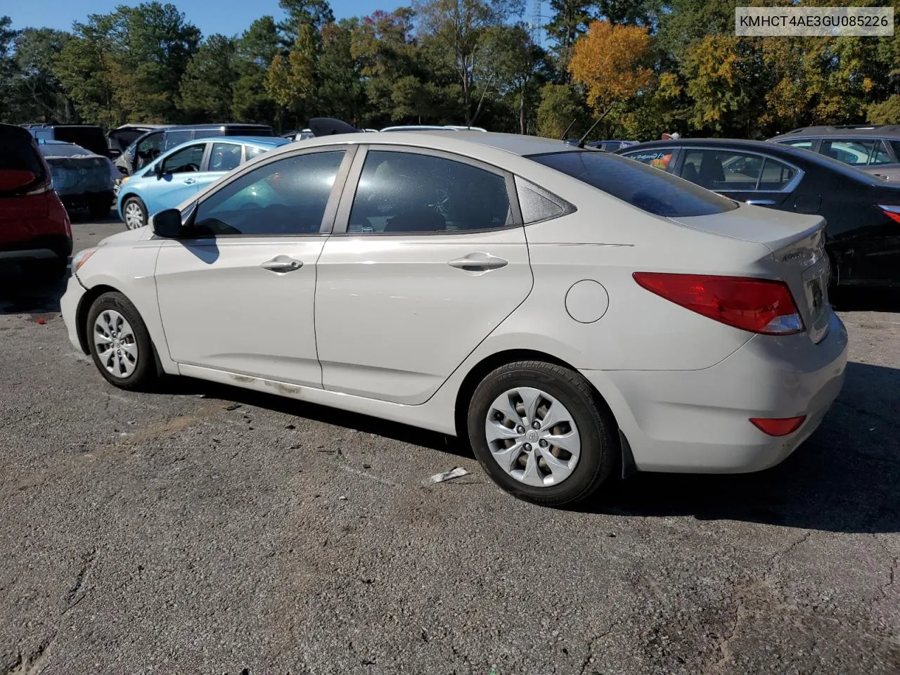 2016 Hyundai Accent Se VIN: KMHCT4AE3GU085226 Lot: 76800224