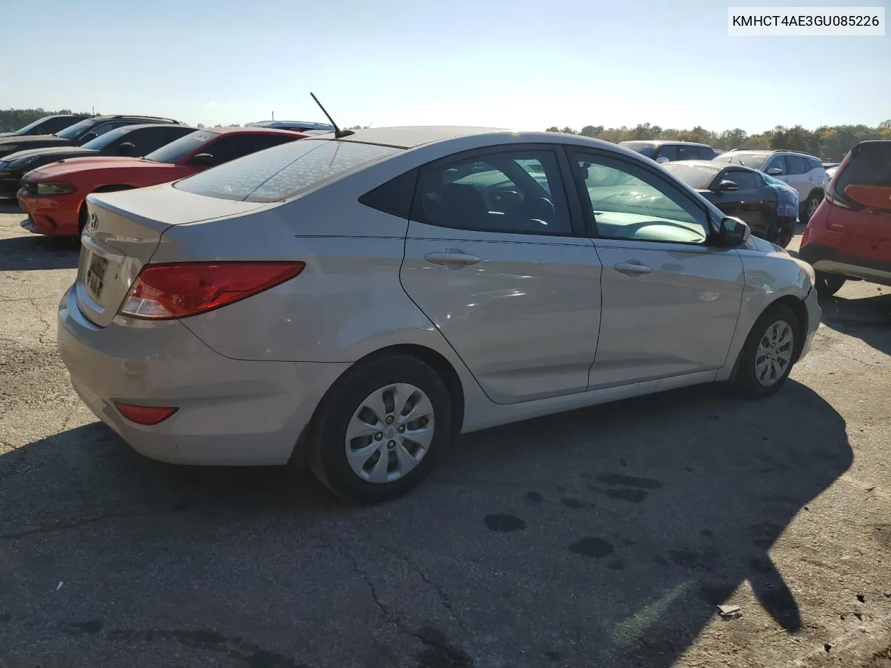 2016 Hyundai Accent Se VIN: KMHCT4AE3GU085226 Lot: 76800224