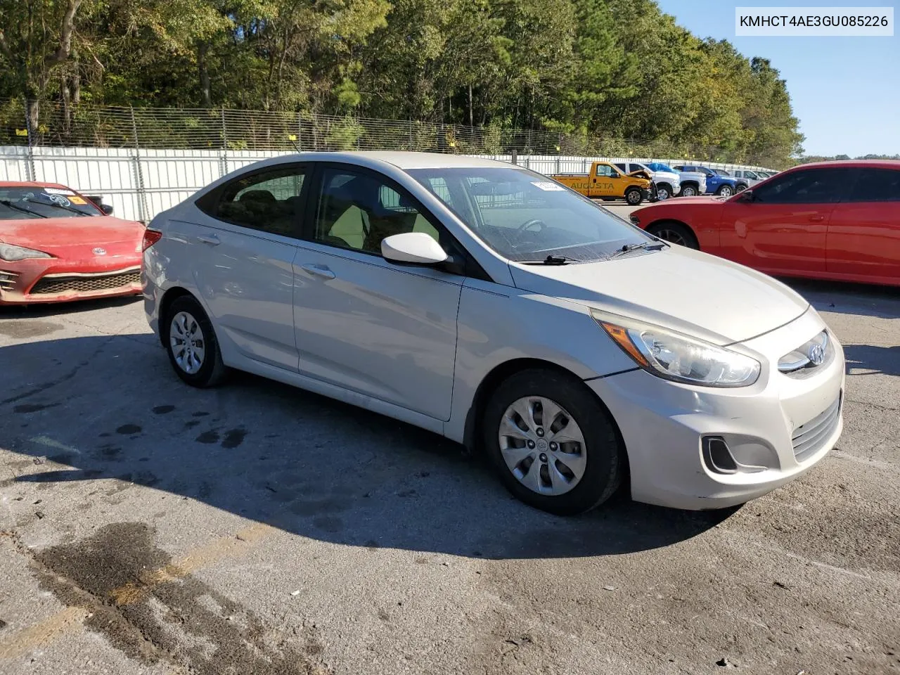 2016 Hyundai Accent Se VIN: KMHCT4AE3GU085226 Lot: 76800224