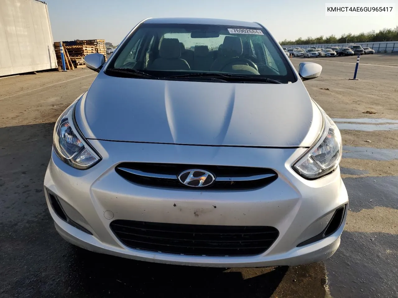 2016 Hyundai Accent Se VIN: KMHCT4AE6GU965417 Lot: 76902684