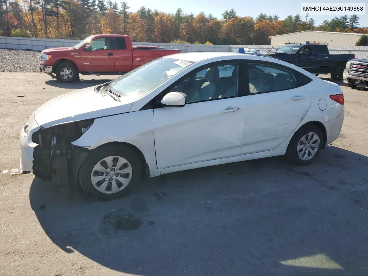 KMHCT4AE2GU149868 2016 Hyundai Accent Se