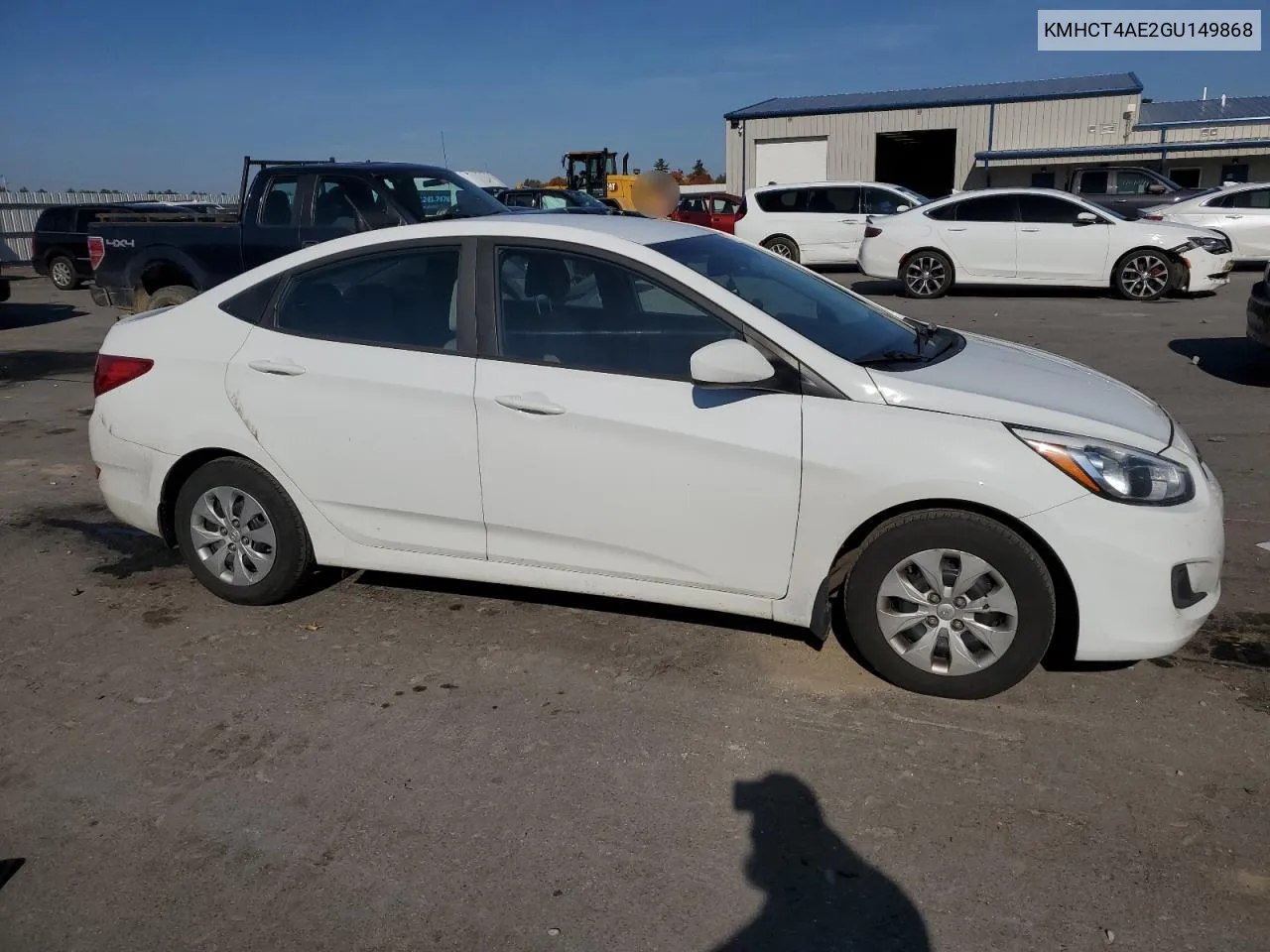 KMHCT4AE2GU149868 2016 Hyundai Accent Se