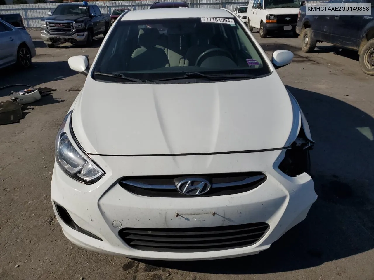 KMHCT4AE2GU149868 2016 Hyundai Accent Se