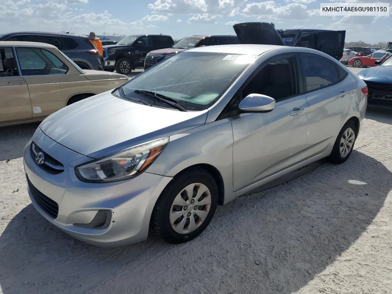 KMHCT4AE6GU981150 2016 Hyundai Accent Se