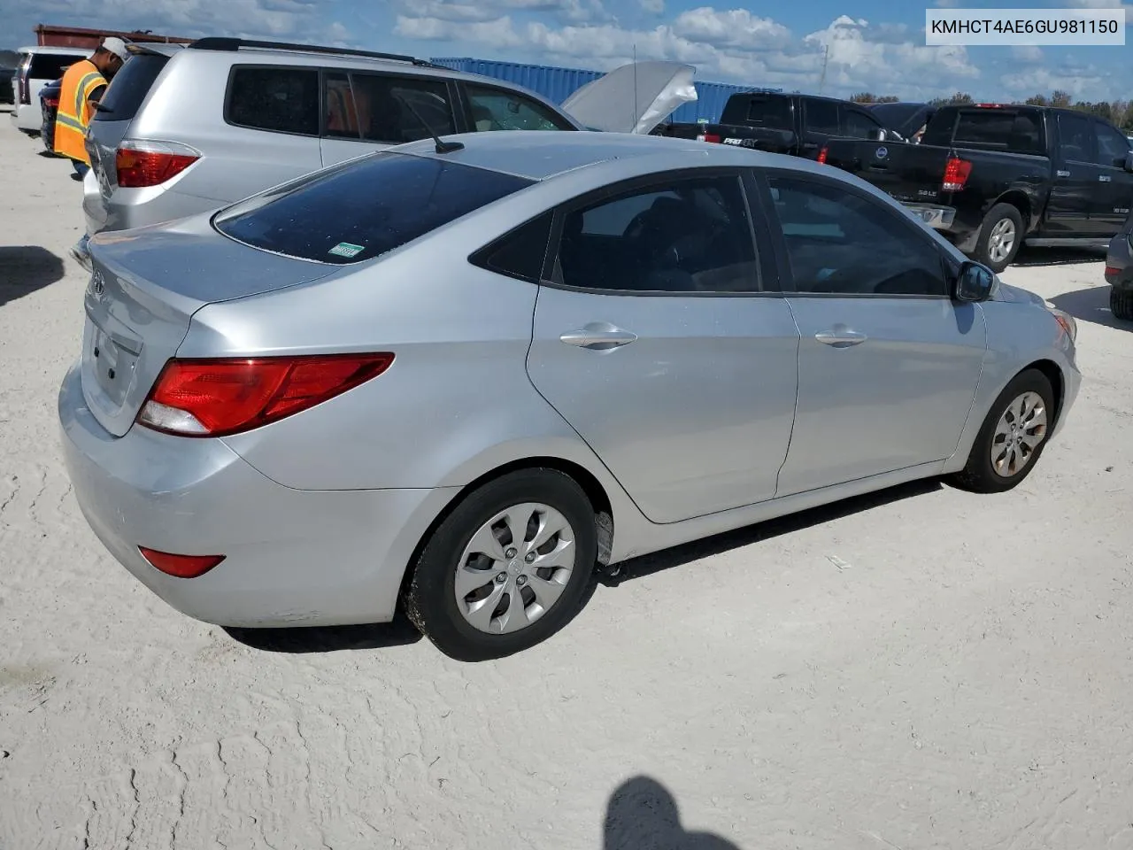 KMHCT4AE6GU981150 2016 Hyundai Accent Se