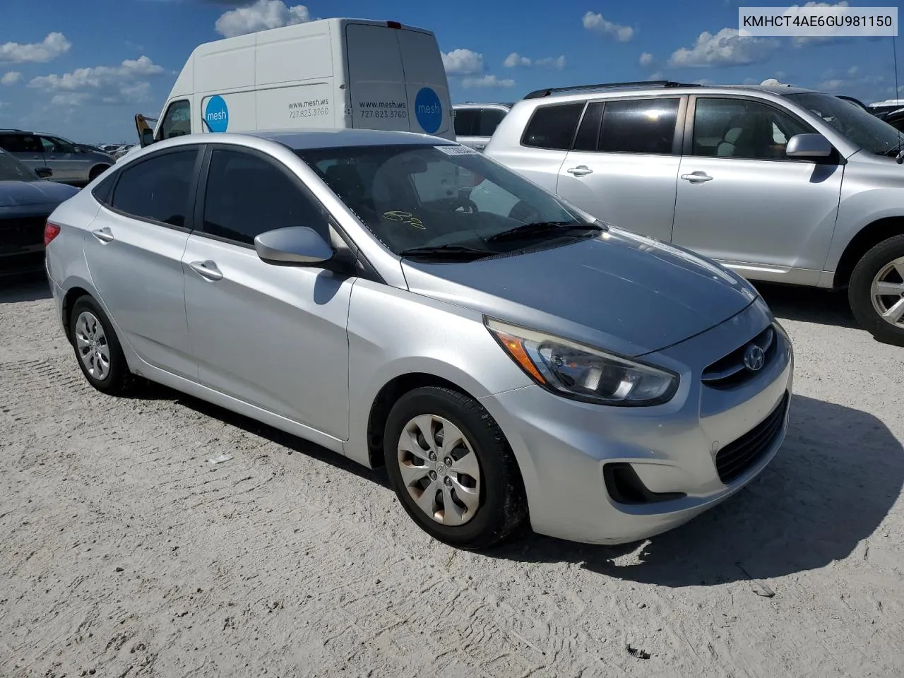 KMHCT4AE6GU981150 2016 Hyundai Accent Se