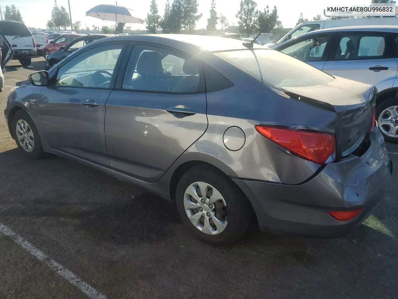 2016 Hyundai Accent Se VIN: KMHCT4AE8GU996832 Lot: 77364084