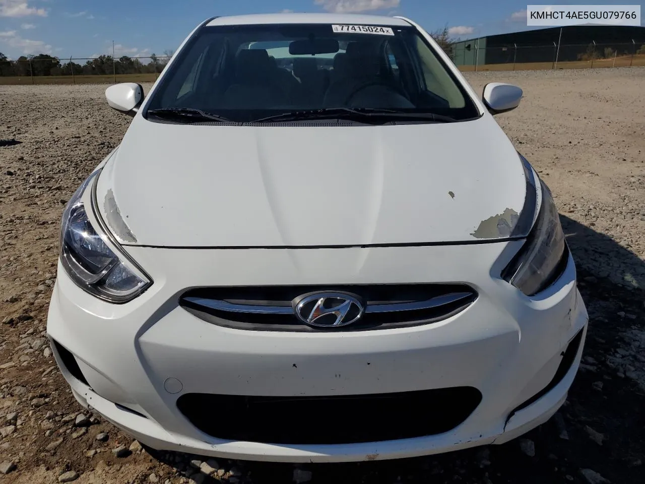 2016 Hyundai Accent Se VIN: KMHCT4AE5GU079766 Lot: 77415024