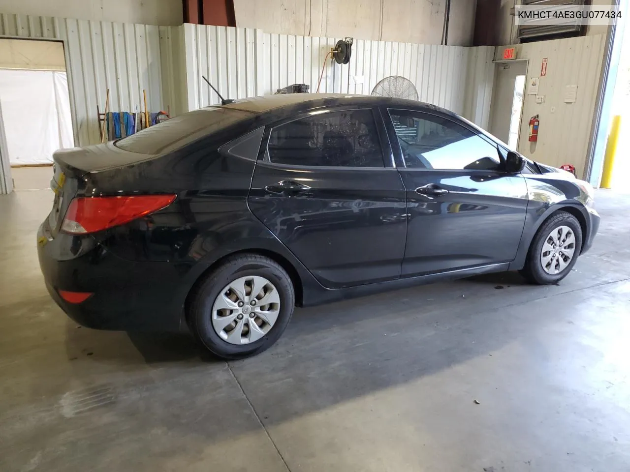 2016 Hyundai Accent Se VIN: KMHCT4AE3GU077434 Lot: 77482204