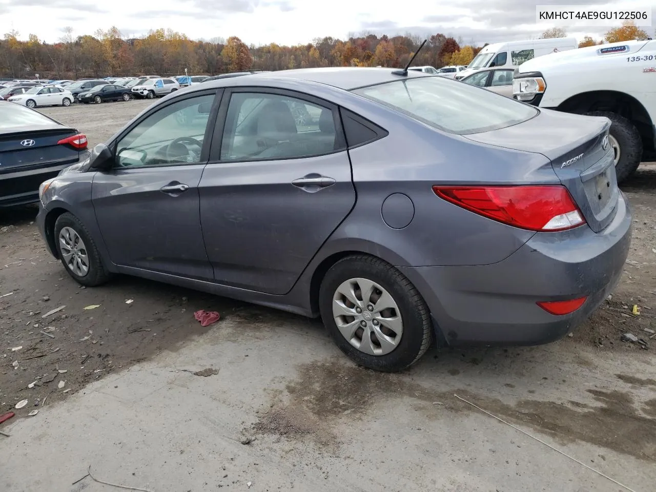 2016 Hyundai Accent Se VIN: KMHCT4AE9GU122506 Lot: 77514144