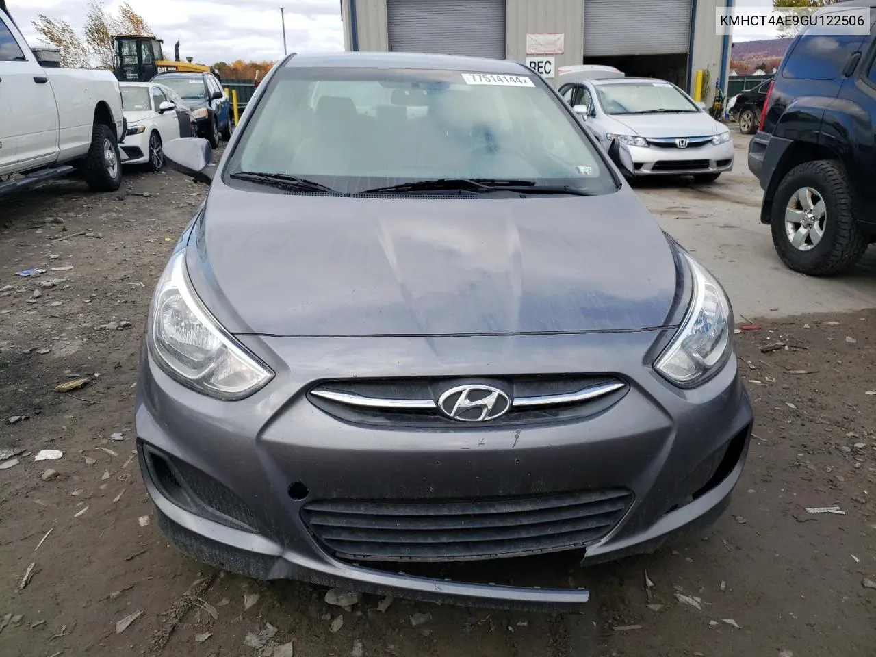 2016 Hyundai Accent Se VIN: KMHCT4AE9GU122506 Lot: 77514144