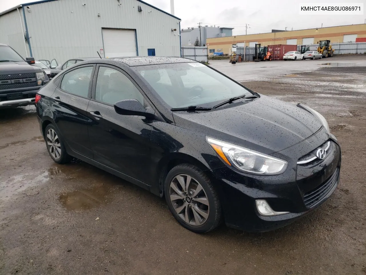 2016 Hyundai Accent Se VIN: KMHCT4AE8GU086971 Lot: 77829914