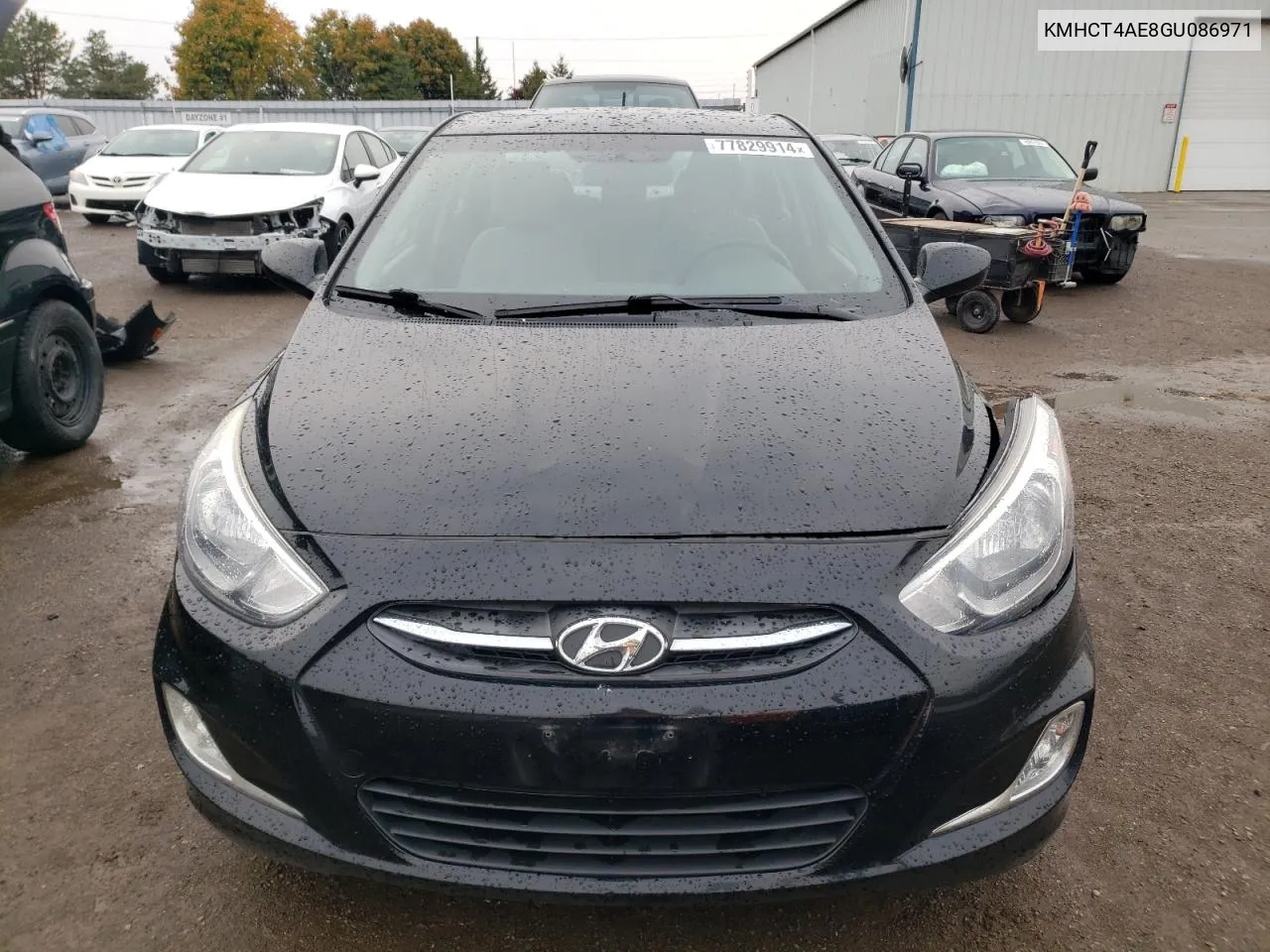 2016 Hyundai Accent Se VIN: KMHCT4AE8GU086971 Lot: 77829914