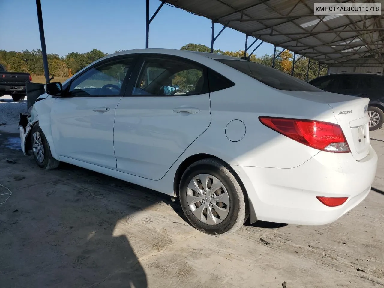 2016 Hyundai Accent Se VIN: KMHCT4AE8GU110718 Lot: 78254514