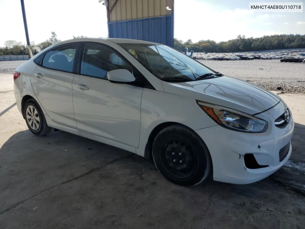 2016 Hyundai Accent Se VIN: KMHCT4AE8GU110718 Lot: 78254514