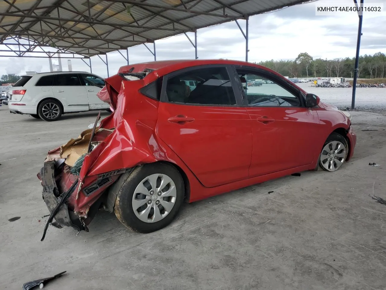 2016 Hyundai Accent Se VIN: KMHCT4AE4GU116032 Lot: 78416494