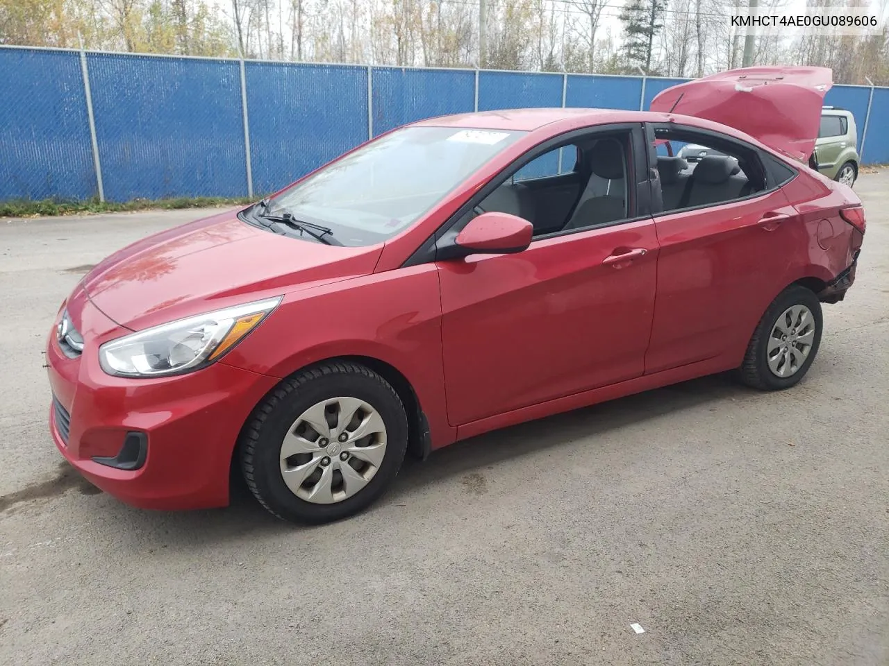 2016 Hyundai Accent Se VIN: KMHCT4AE0GU089606 Lot: 78474704