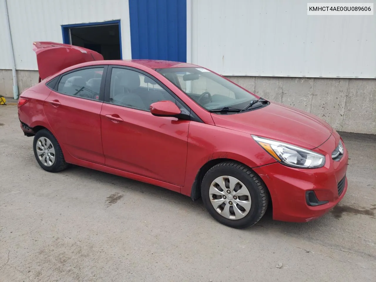 2016 Hyundai Accent Se VIN: KMHCT4AE0GU089606 Lot: 78474704