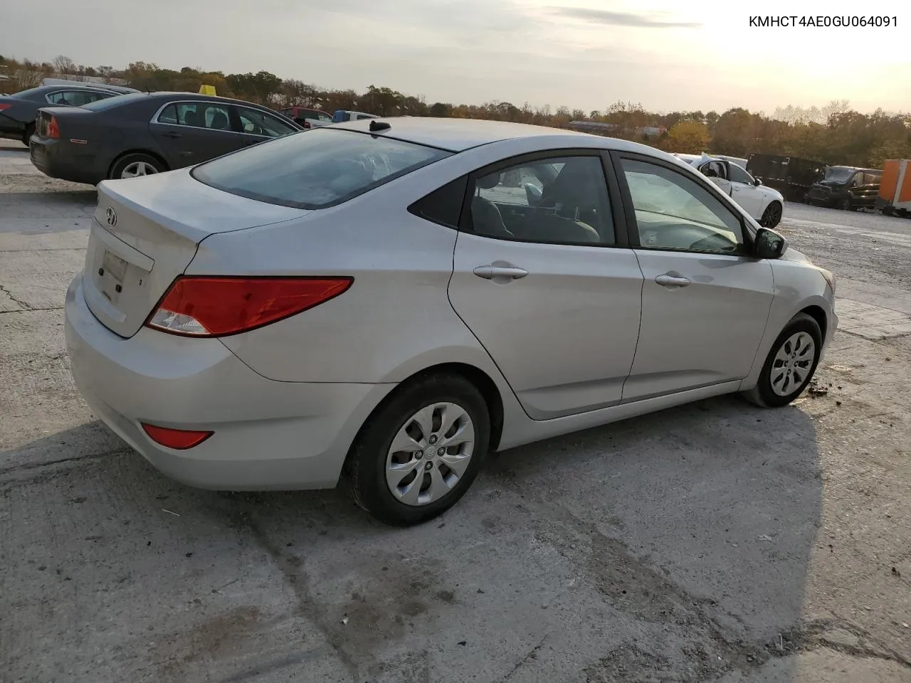 2016 Hyundai Accent Se VIN: KMHCT4AE0GU064091 Lot: 78501034