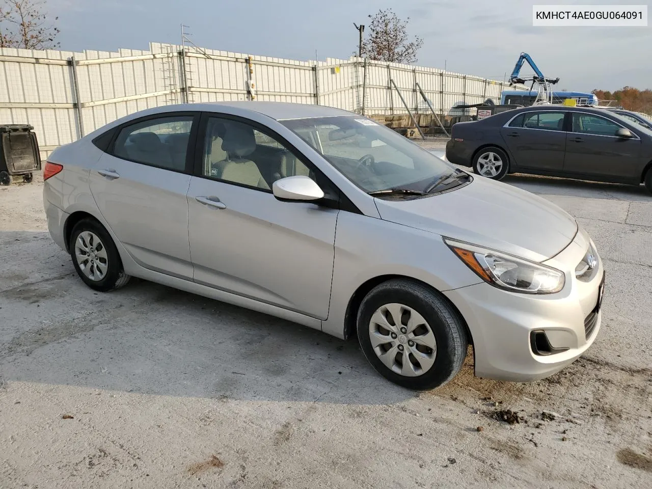 2016 Hyundai Accent Se VIN: KMHCT4AE0GU064091 Lot: 78501034