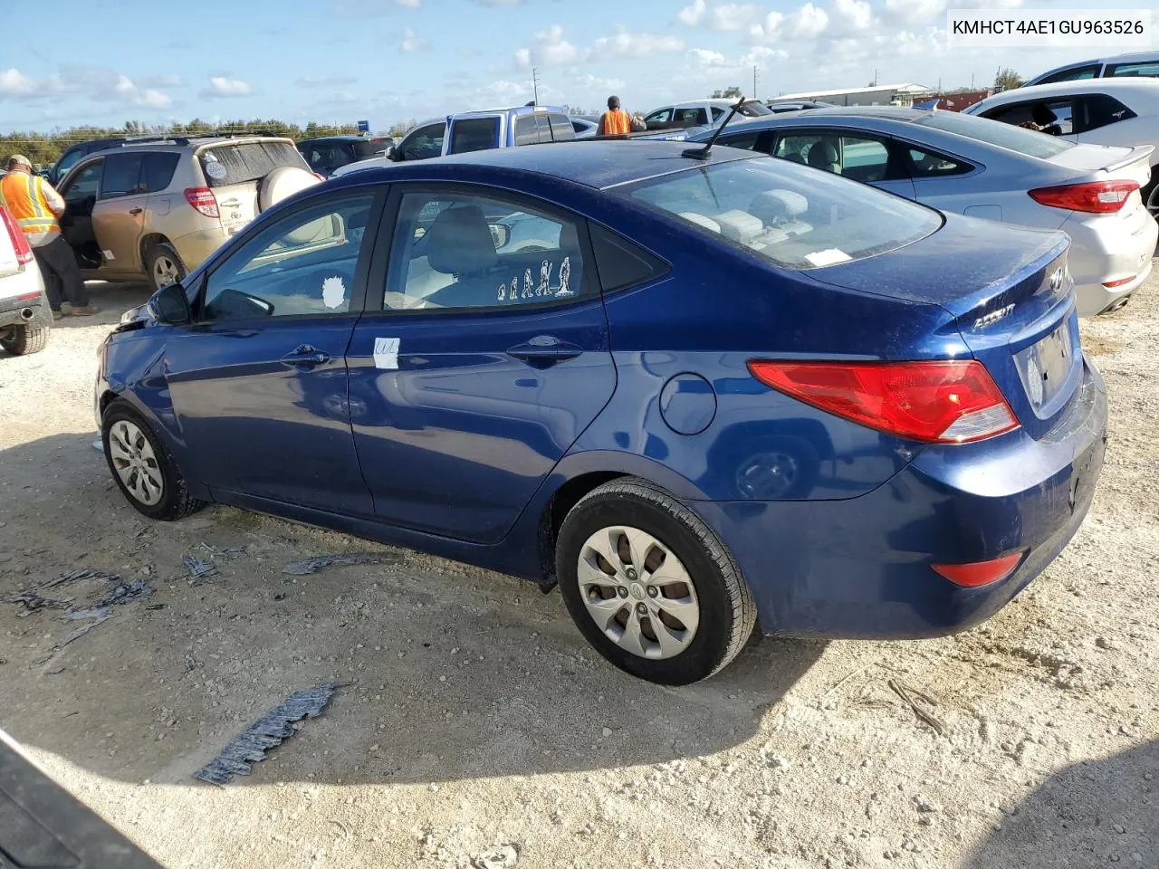 2016 Hyundai Accent Se VIN: KMHCT4AE1GU963526 Lot: 78733644