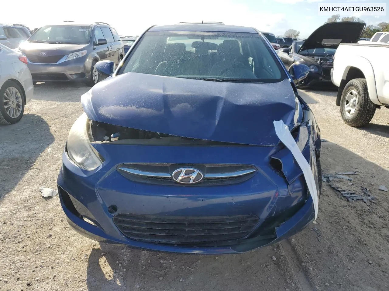 2016 Hyundai Accent Se VIN: KMHCT4AE1GU963526 Lot: 78733644