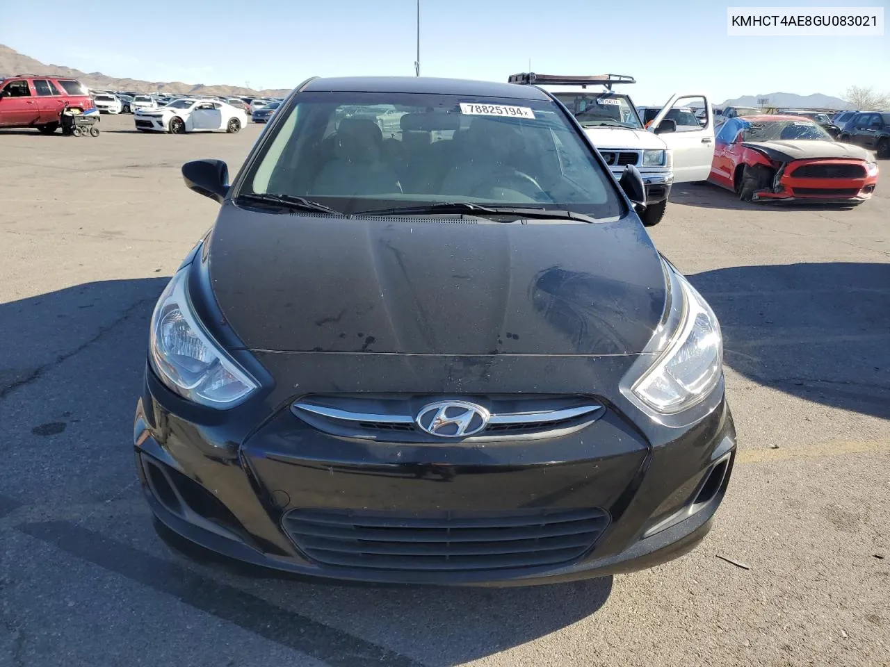 2016 Hyundai Accent Se VIN: KMHCT4AE8GU083021 Lot: 78825194