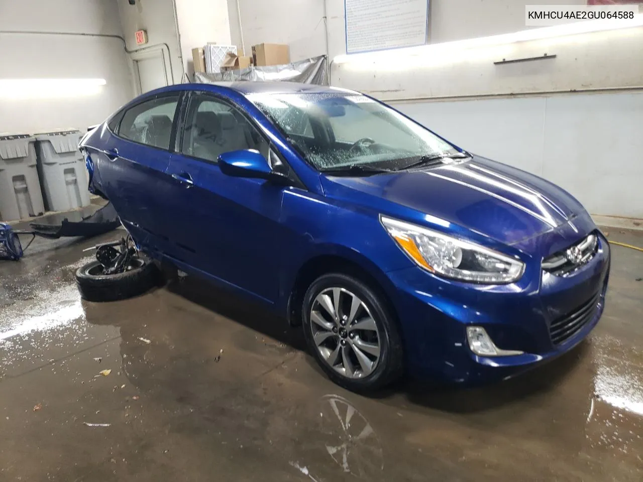 2016 Hyundai Accent Se VIN: KMHCU4AE2GU064588 Lot: 79243554