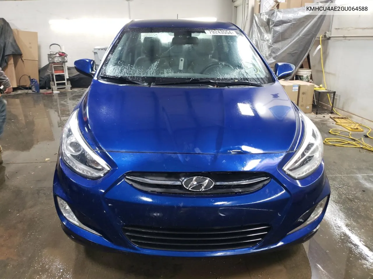 2016 Hyundai Accent Se VIN: KMHCU4AE2GU064588 Lot: 79243554