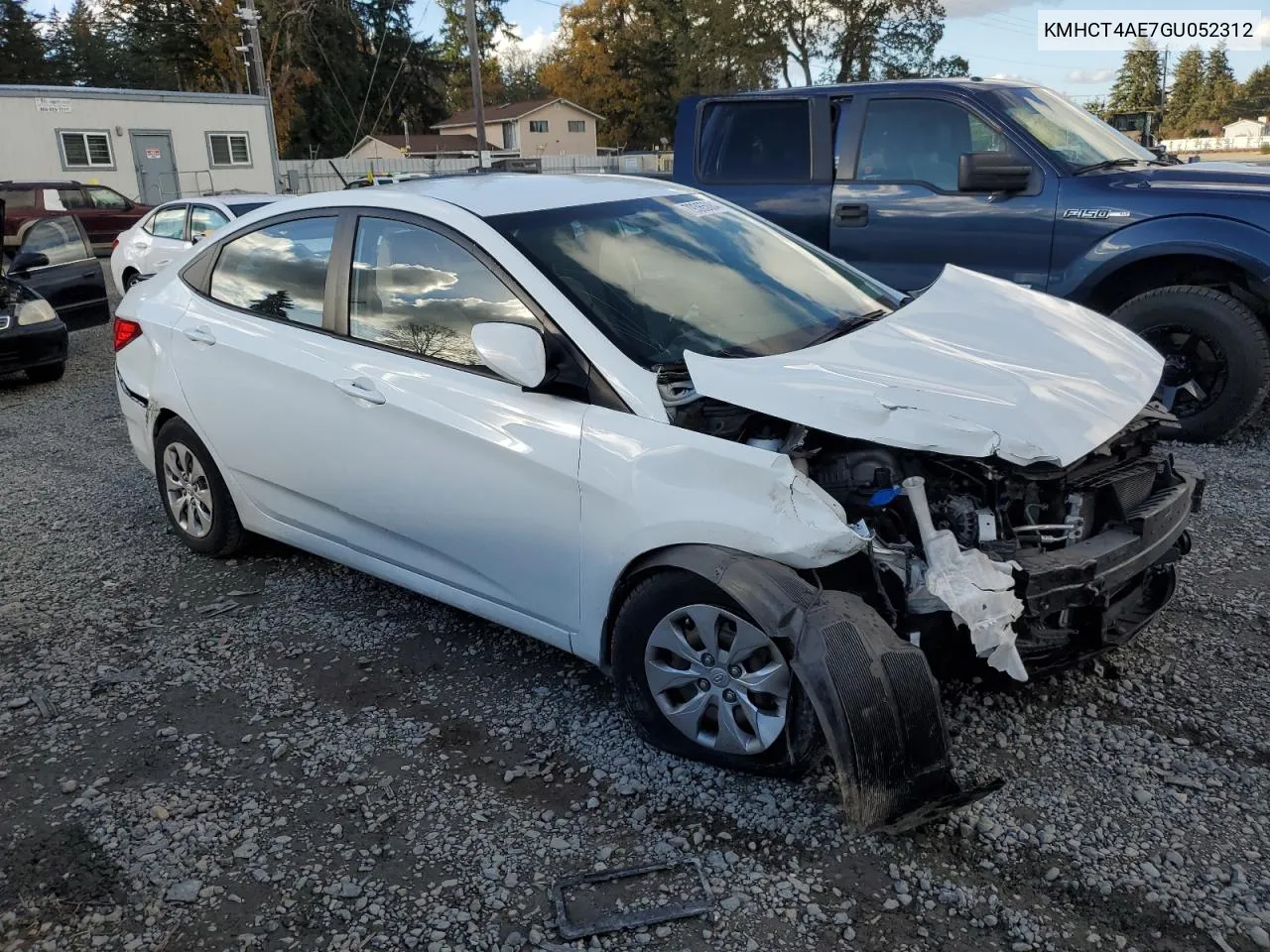 2016 Hyundai Accent Se VIN: KMHCT4AE7GU052312 Lot: 79365084