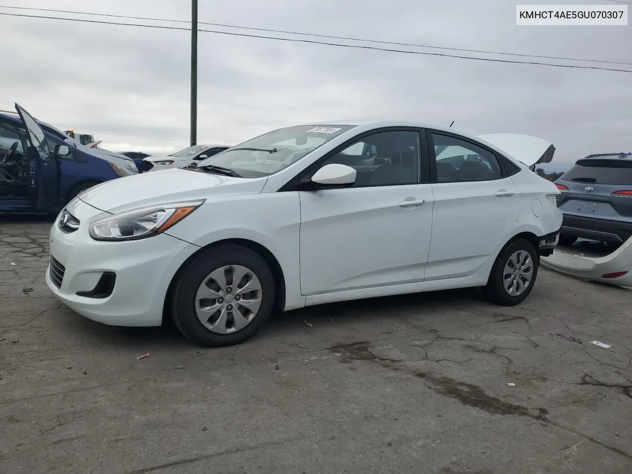 2016 Hyundai Accent Se VIN: KMHCT4AE5GU070307 Lot: 79577524