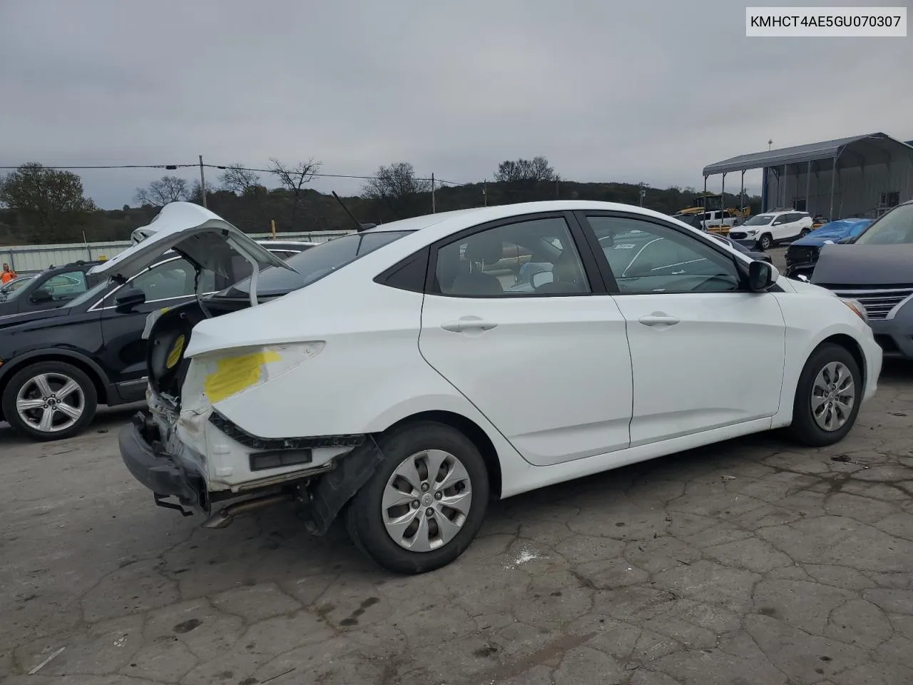 2016 Hyundai Accent Se VIN: KMHCT4AE5GU070307 Lot: 79577524