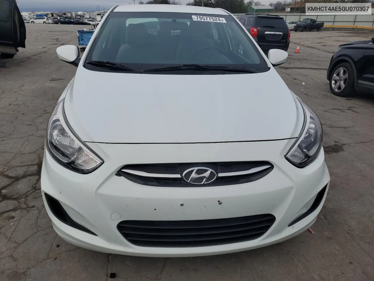 2016 Hyundai Accent Se VIN: KMHCT4AE5GU070307 Lot: 79577524