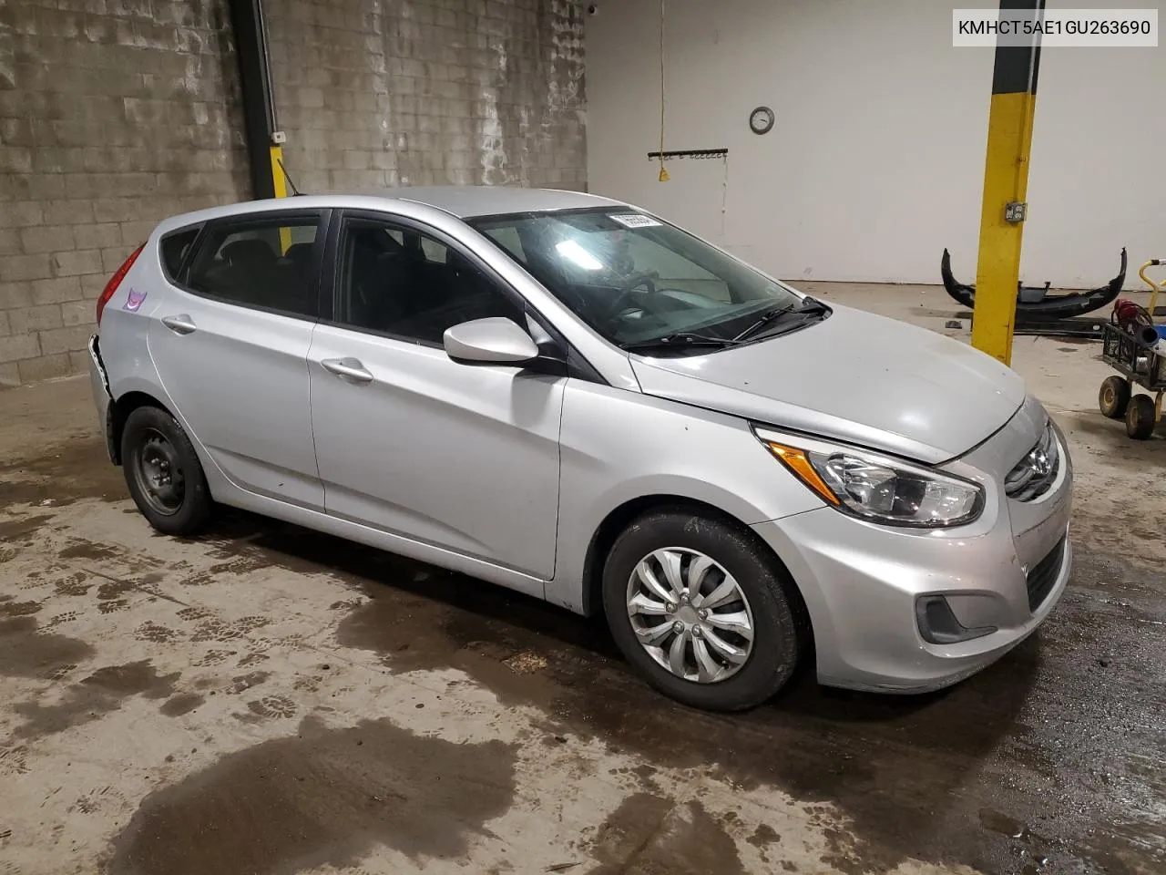 2016 Hyundai Accent Se VIN: KMHCT5AE1GU263690 Lot: 79665864