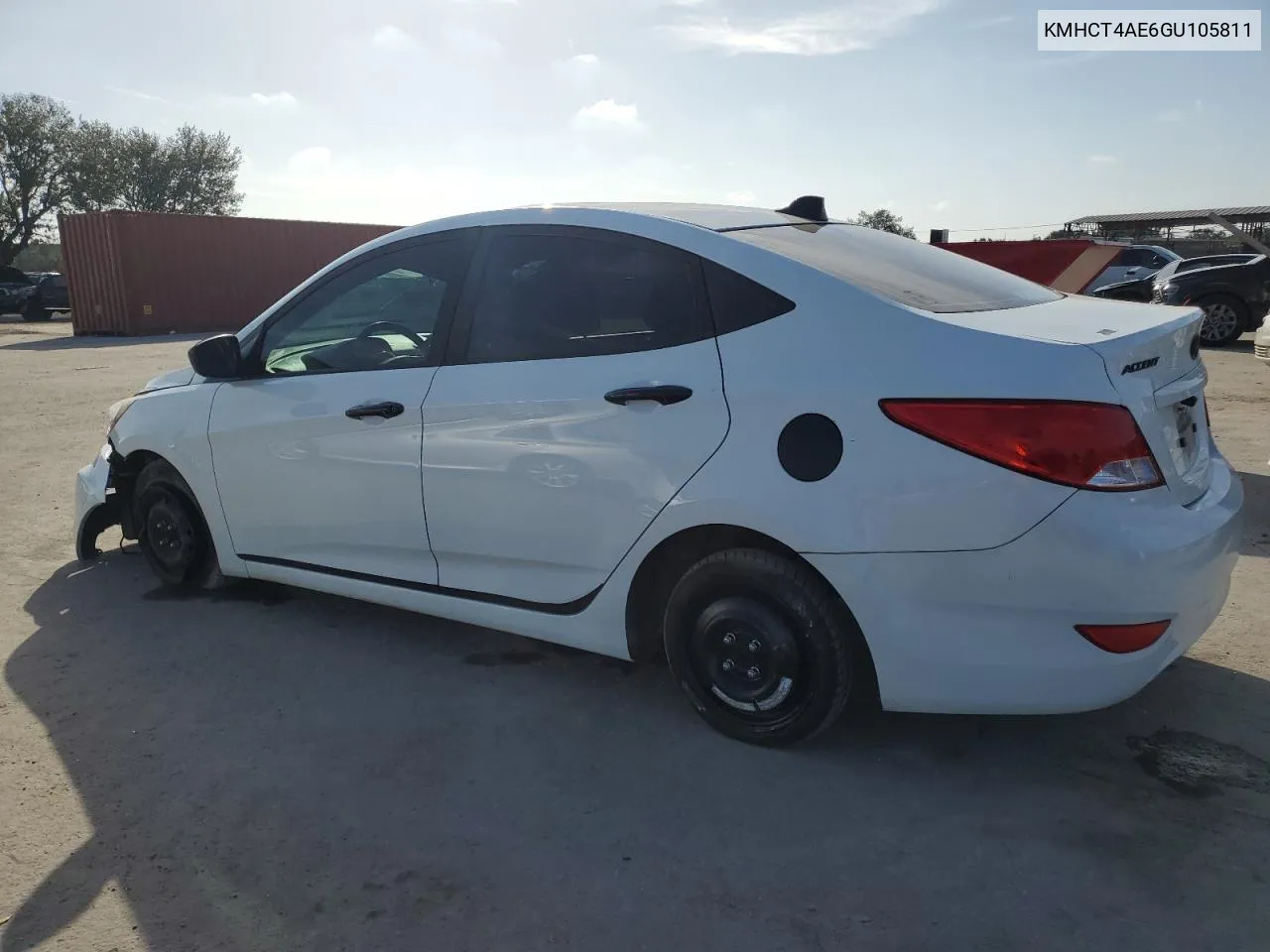 2016 Hyundai Accent Se VIN: KMHCT4AE6GU105811 Lot: 80269764