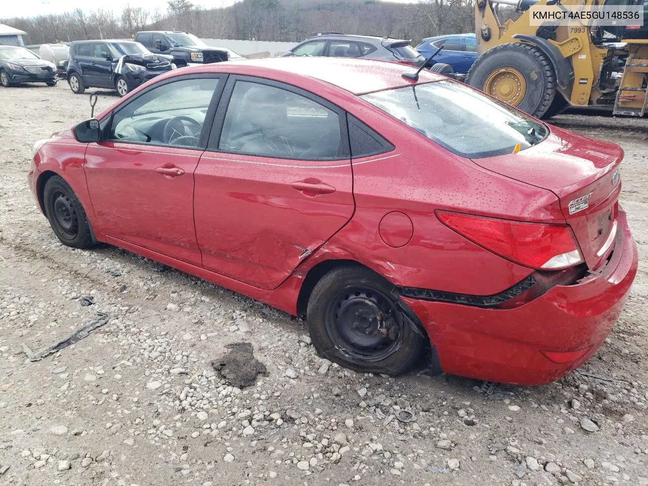 2016 Hyundai Accent Se VIN: KMHCT4AE5GU148536 Lot: 80389684