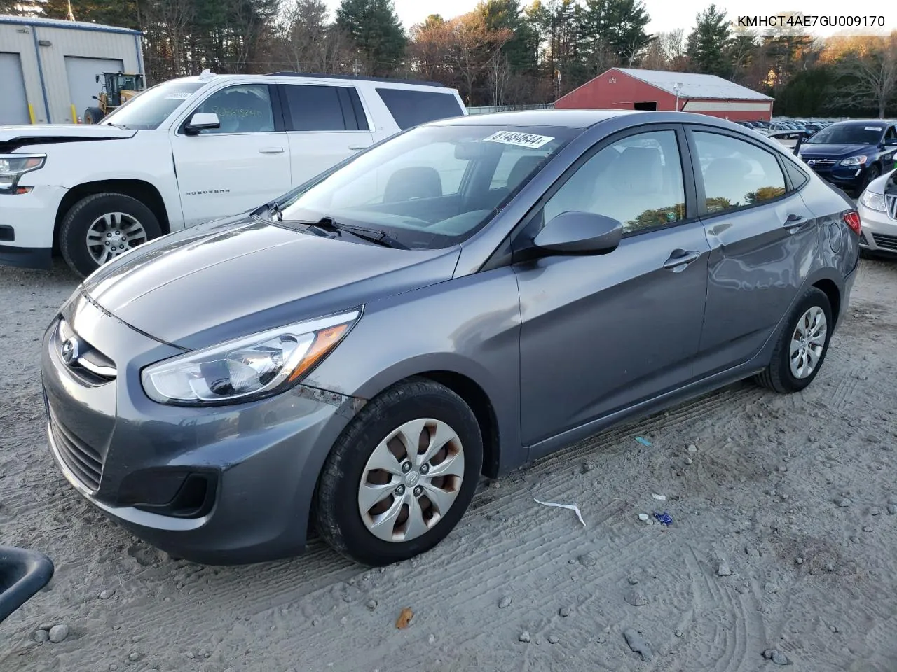 2016 Hyundai Accent Se VIN: KMHCT4AE7GU009170 Lot: 81484644