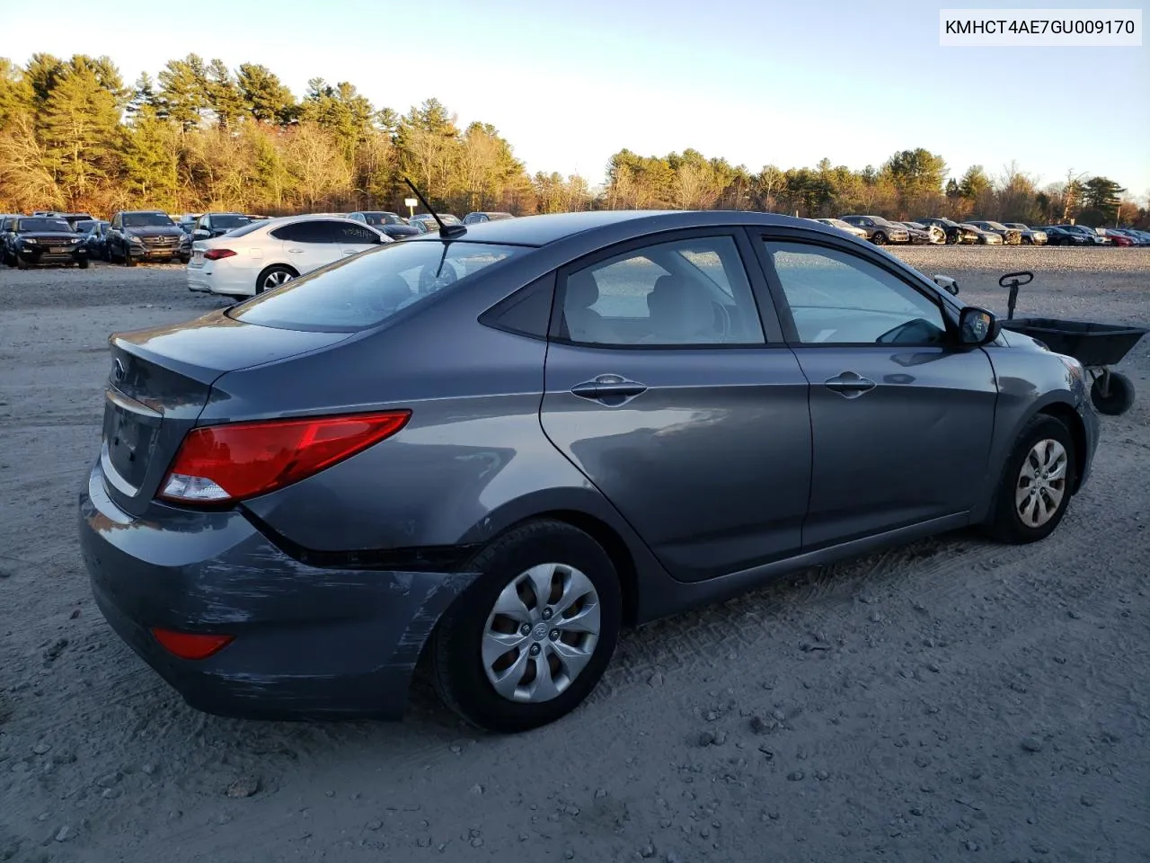 2016 Hyundai Accent Se VIN: KMHCT4AE7GU009170 Lot: 81484644