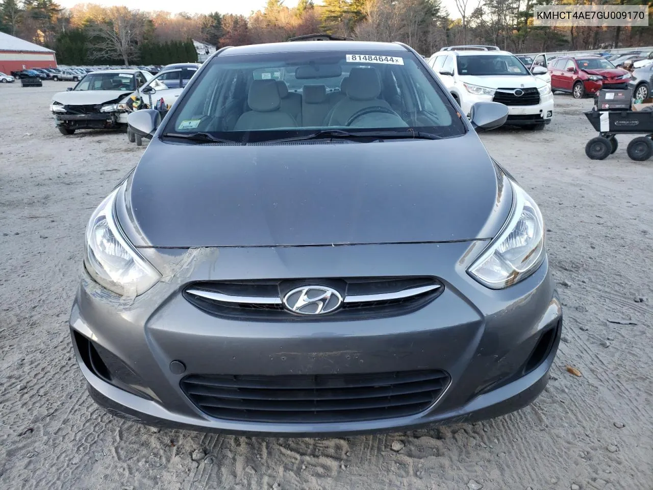 2016 Hyundai Accent Se VIN: KMHCT4AE7GU009170 Lot: 81484644