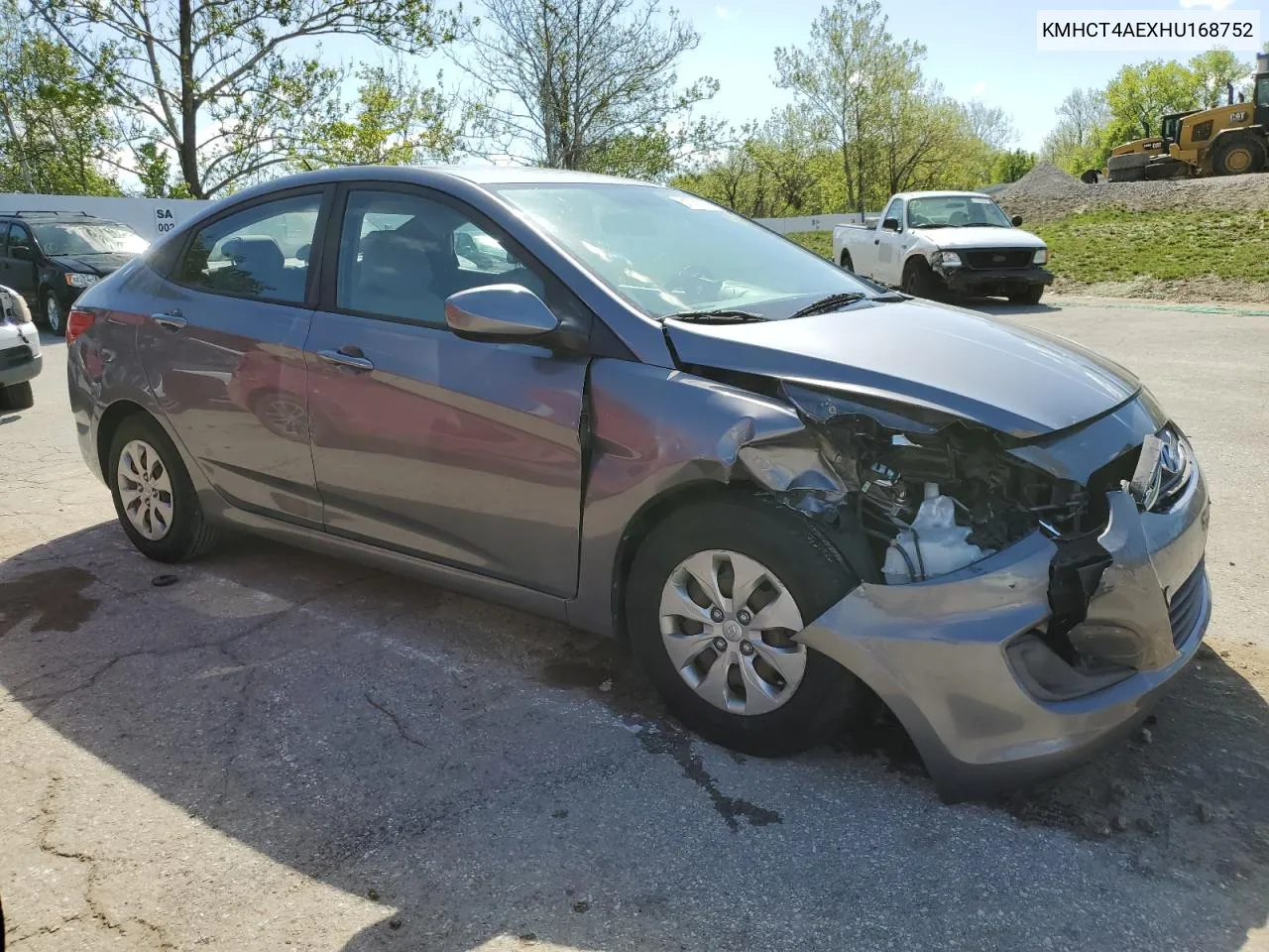 2017 Hyundai Accent Se VIN: KMHCT4AEXHU168752 Lot: 51750974