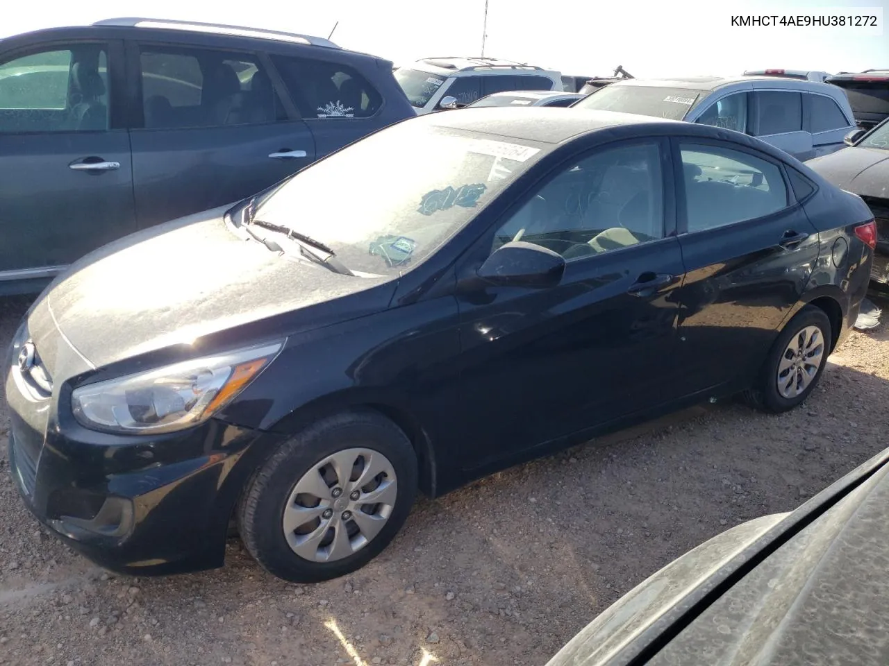 2017 Hyundai Accent Se VIN: KMHCT4AE9HU381272 Lot: 58465064