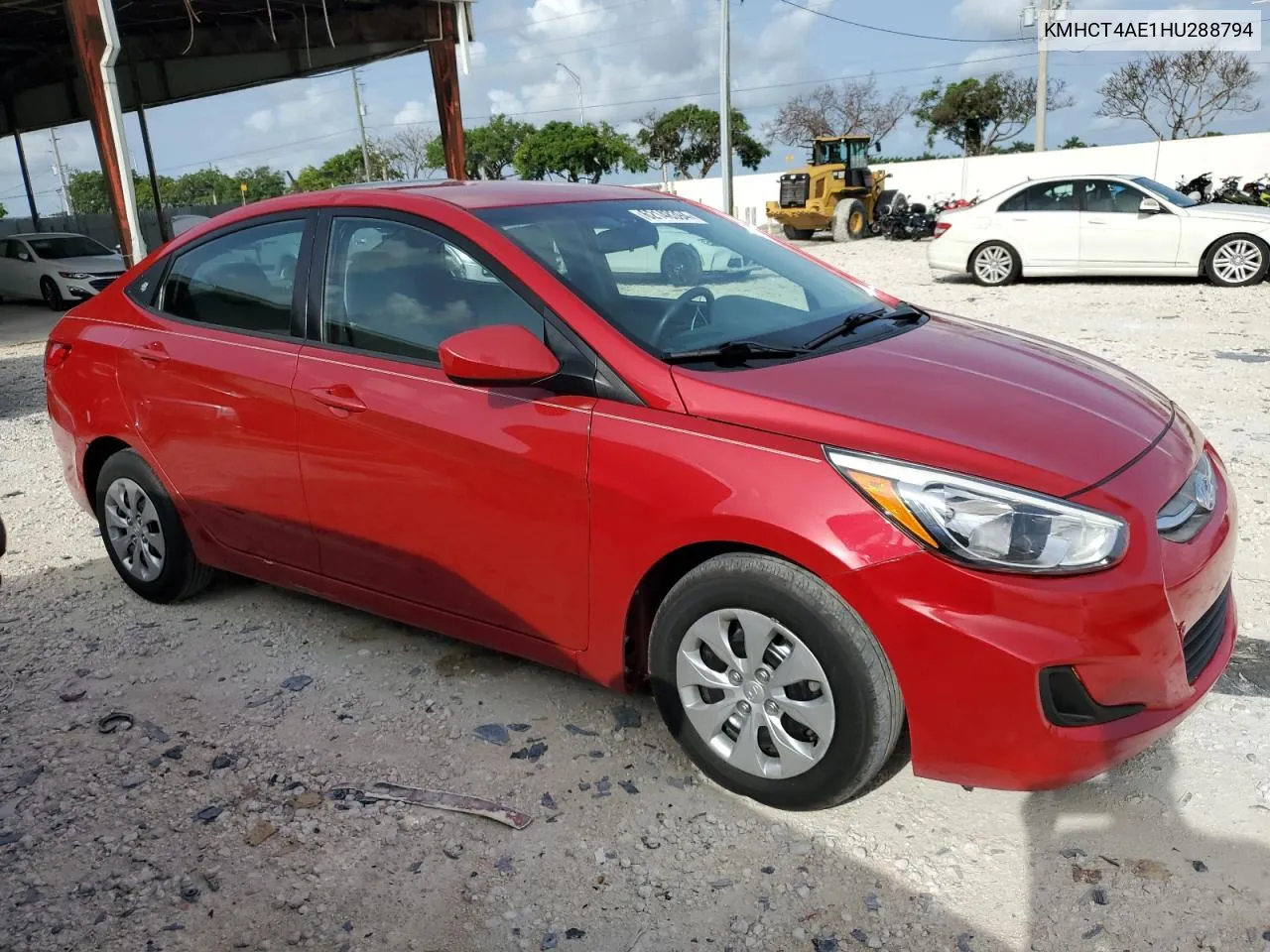 KMHCT4AE1HU288794 2017 Hyundai Accent Se