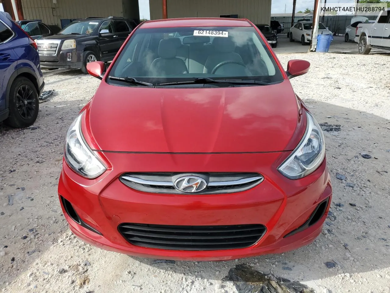 2017 Hyundai Accent Se VIN: KMHCT4AE1HU288794 Lot: 62148394